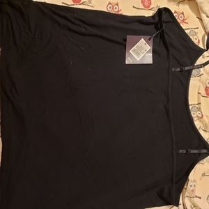 Black tank top